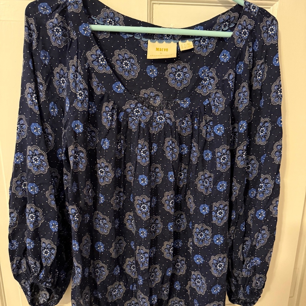 Maeve top from Anthropologie